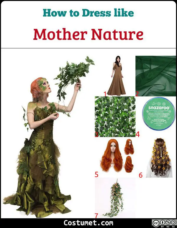 Mother Nature Costume for Cosplay & Halloween