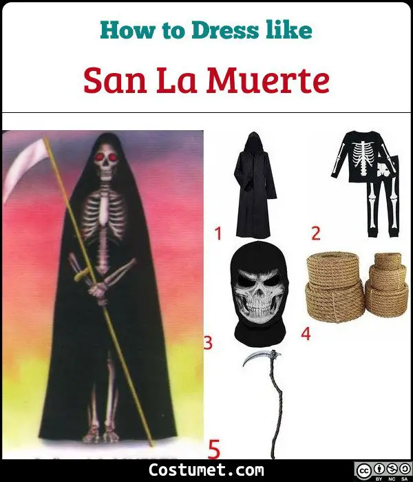 San La Muerte Costume for Cosplay & Halloween