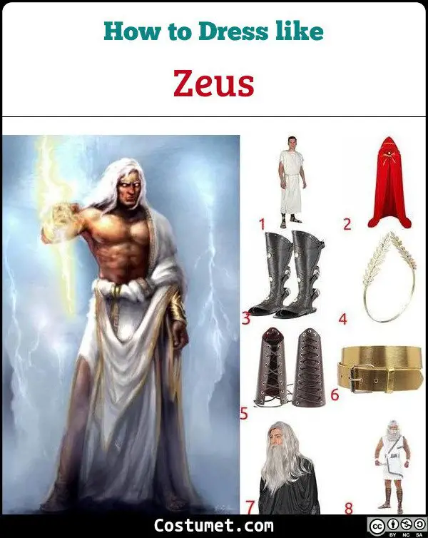 Zeus Costume for Cosplay & Halloween