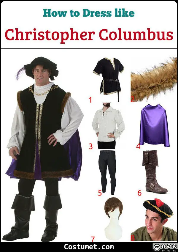 Christopher Columbus Costume for Cosplay & Halloween