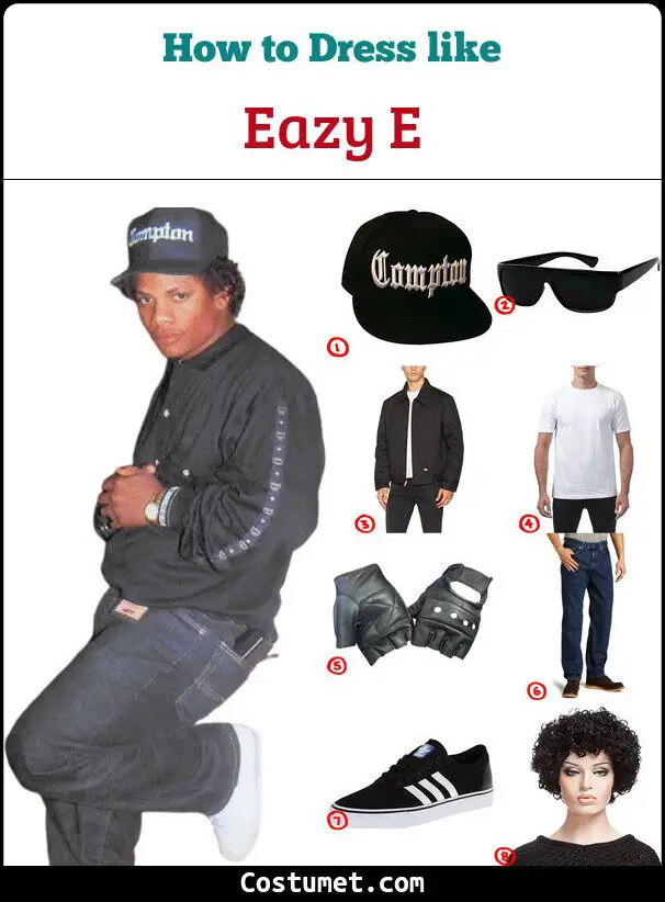 Eazy E Costume for Cosplay & Halloween