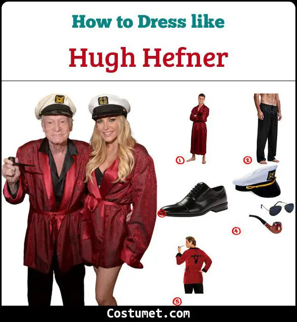 Hugh Hefner Costume for Cosplay & Halloween