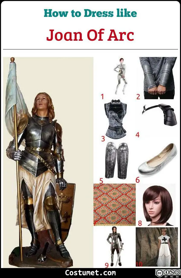 Joan Of Arc Costume for Cosplay & Halloween