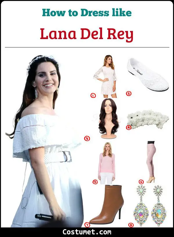 Lana Del Rey Costume for Cosplay & Halloween