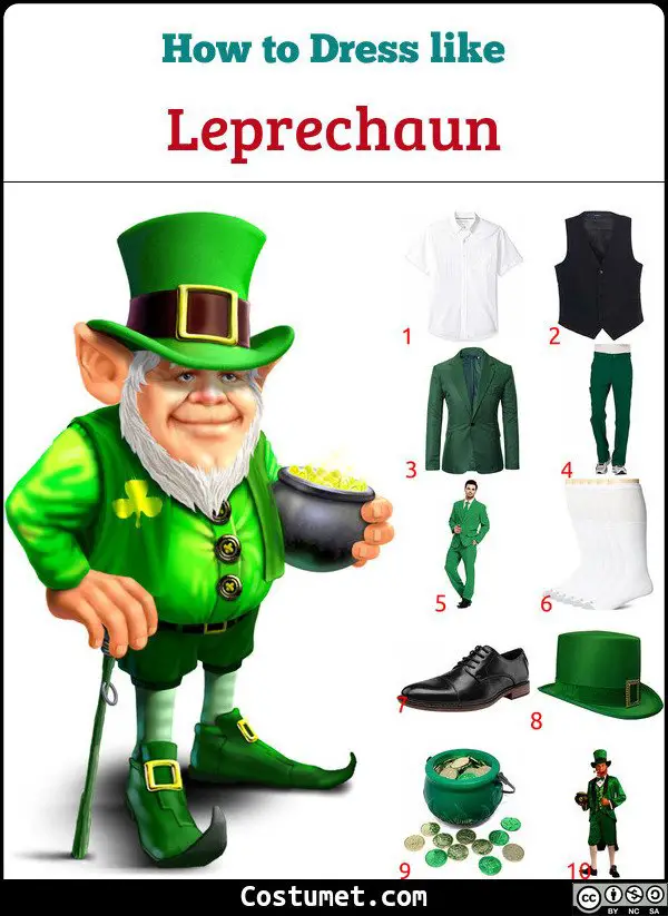 Leprechaun Costume for Cosplay & Halloween