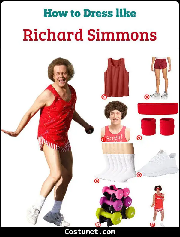 Richard Simmons Costume for Cosplay & Halloween