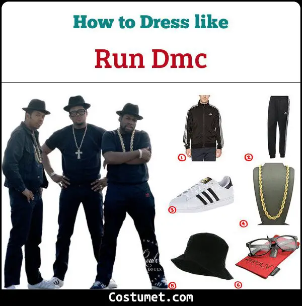 Run Dmc Costume for Cosplay & Halloween