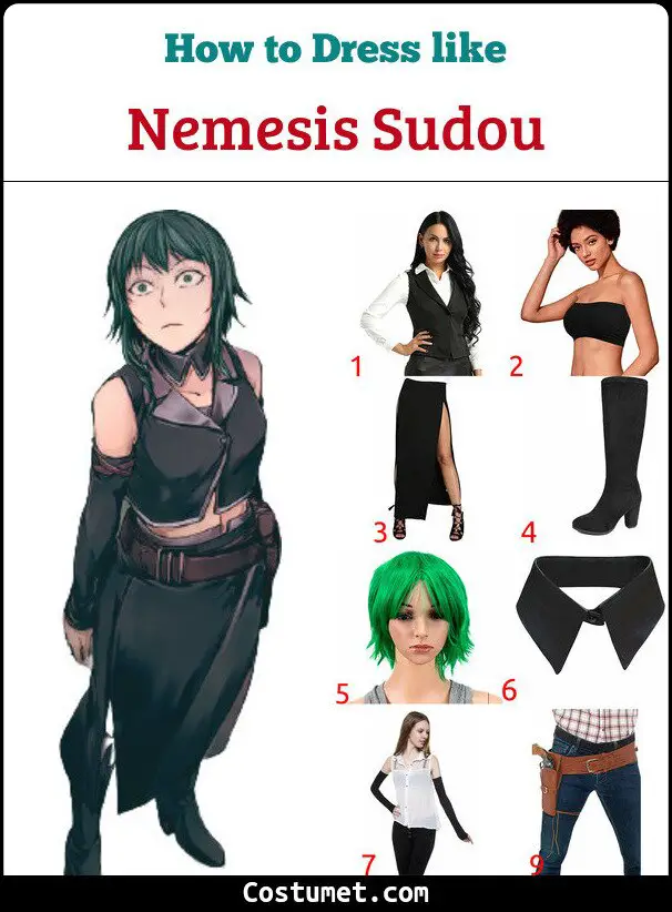 Nemesis Sudou Costume for Cosplay & Halloween