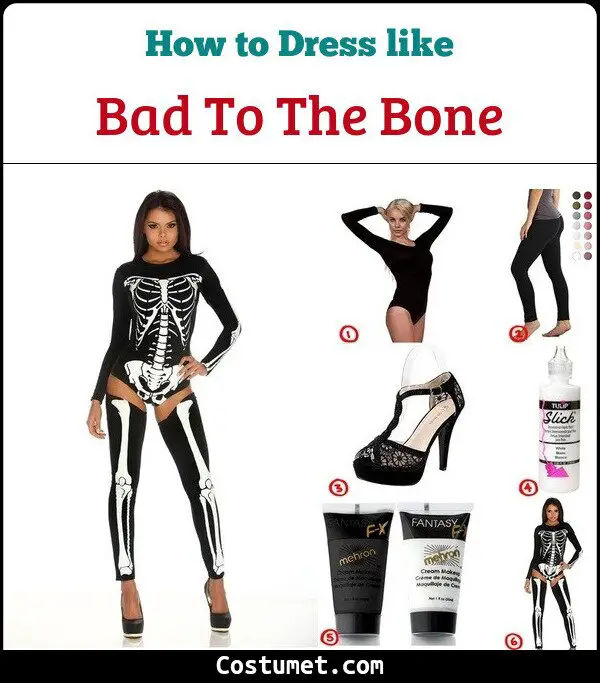 Bad To The Bone Costume for Cosplay & Halloween