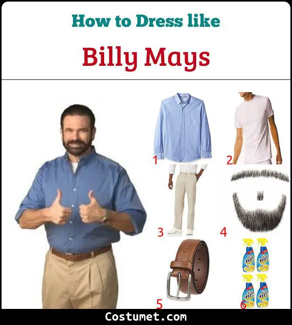 Billy Mays Costume for Cosplay & Halloween