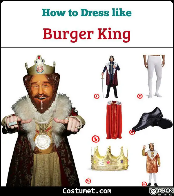 Burger King Costume for Cosplay & Halloween