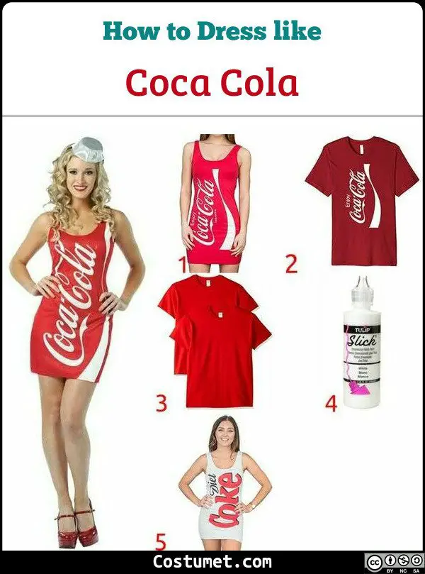 Coca Cola Costume for Cosplay & Halloween