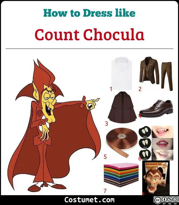 Count Chocula Costume for Cosplay & Halloween