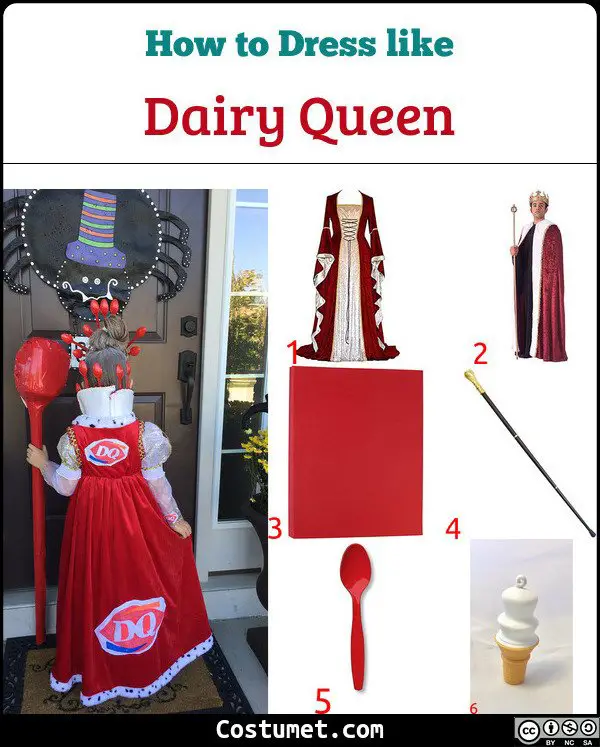 Dairy Queen Costume for Cosplay & Halloween