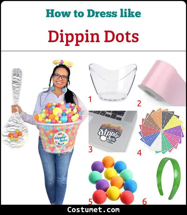 Dippin Dots Costume for Cosplay & Halloween