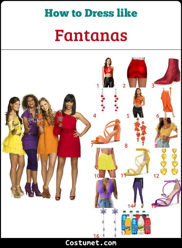 Fantanas Costume for Cosplay & Halloween