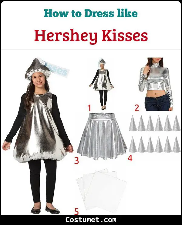 Hershey Kisses Costume for Cosplay & Halloween