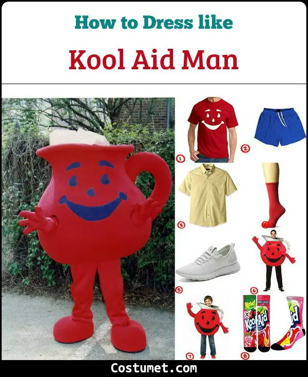 Kool Aid Man Costume for Cosplay & Halloween