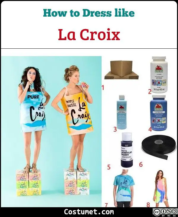 La Croix Costume for Cosplay & Halloween