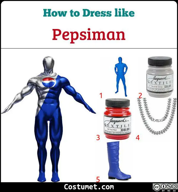 Pepsiman Costume for Cosplay & Halloween