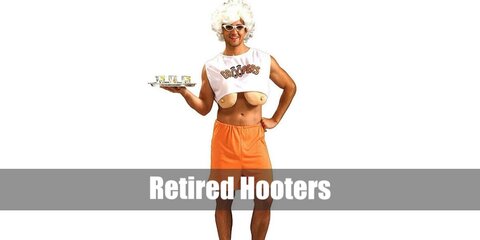 Retired Hooters (Old Lady) Costume