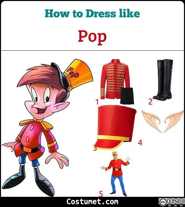 Pop Costume for Cosplay & Halloween