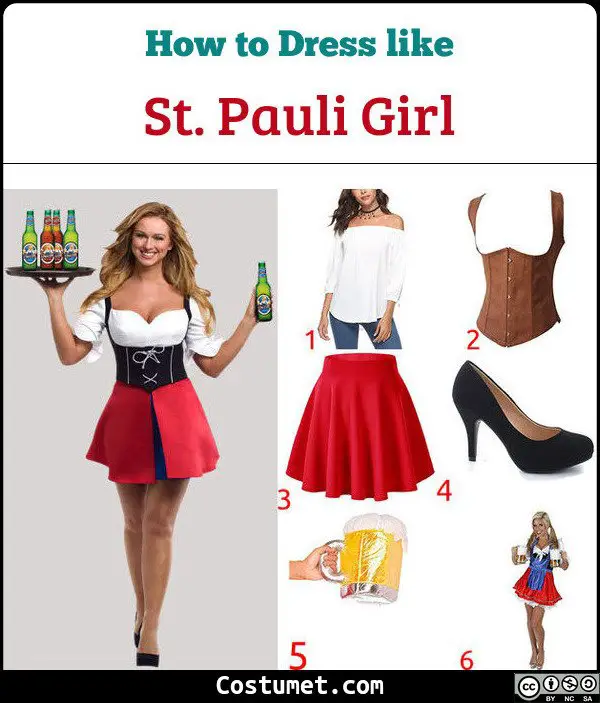 St Pauli Costume for Cosplay & Halloween