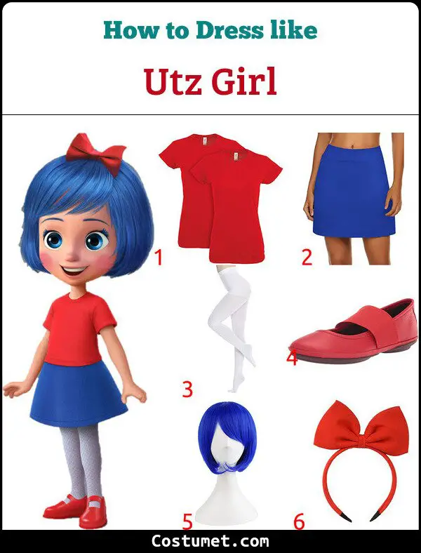 Utz Girl Costume for Cosplay & Halloween