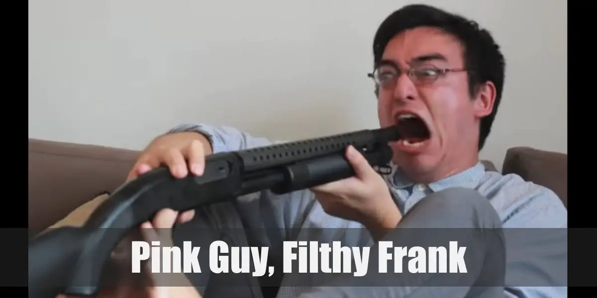 Pink Guy/Filthy Frank Costume for Cosplay & Halloween 2023