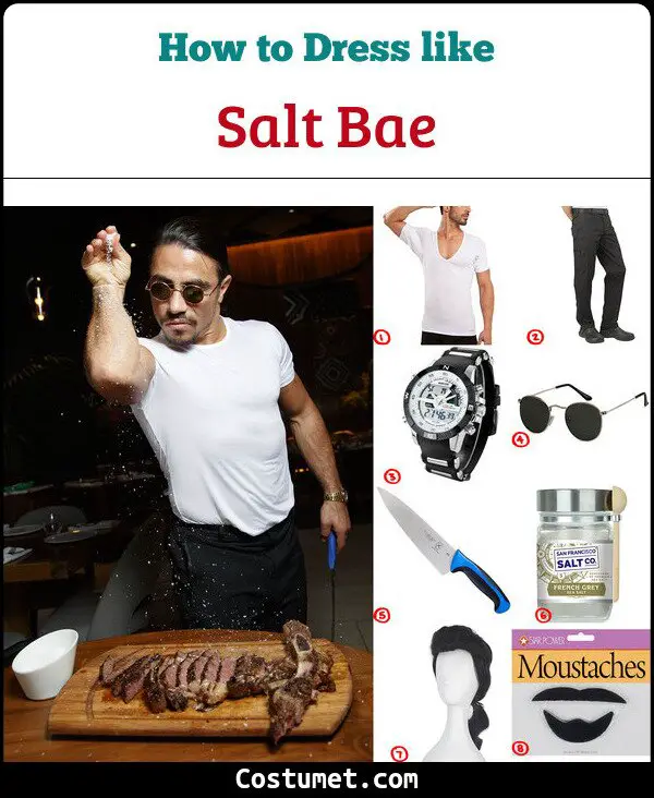 Salt Bae Costume for Cosplay & Halloween
