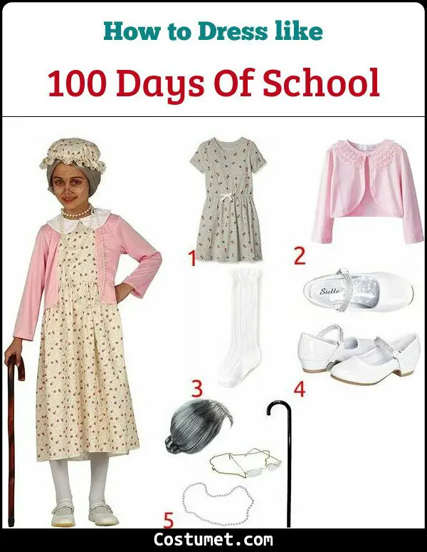 100 Days Of School Costume for Cosplay & Halloween