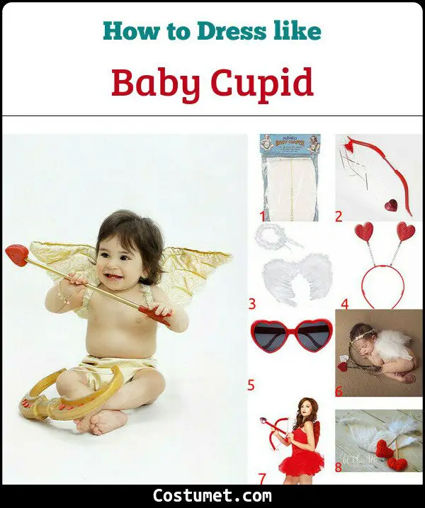 Baby Cupid Costume for Cosplay & Halloween