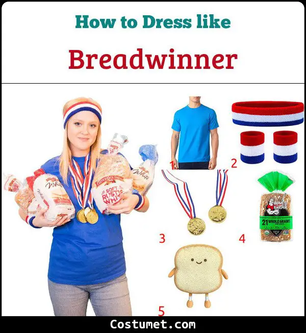 Breadwinner Costume for Cosplay & Halloween