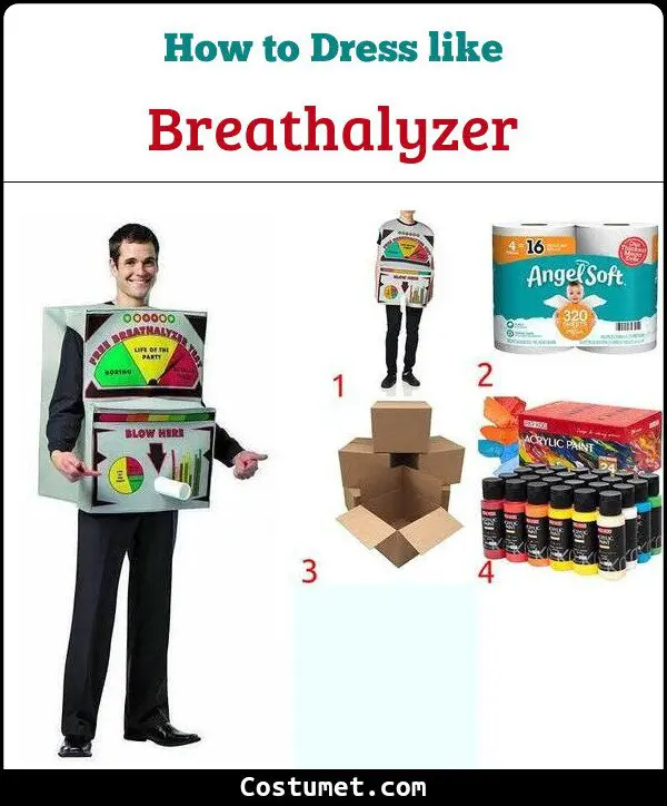 Breathalyzer Costume for Cosplay & Halloween