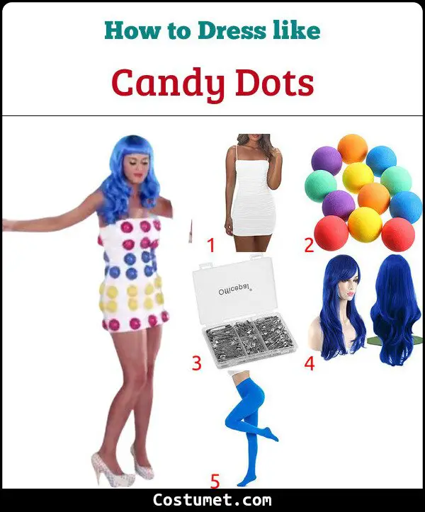 Candy Dots Costume for Cosplay & Halloween