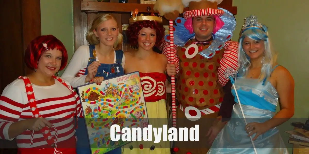 King Kandy Queen Frostine Princess Lolly And Mr Mint Candyland