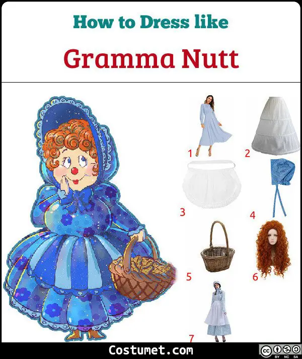 Gramma Nutt Costume for Cosplay & Halloween