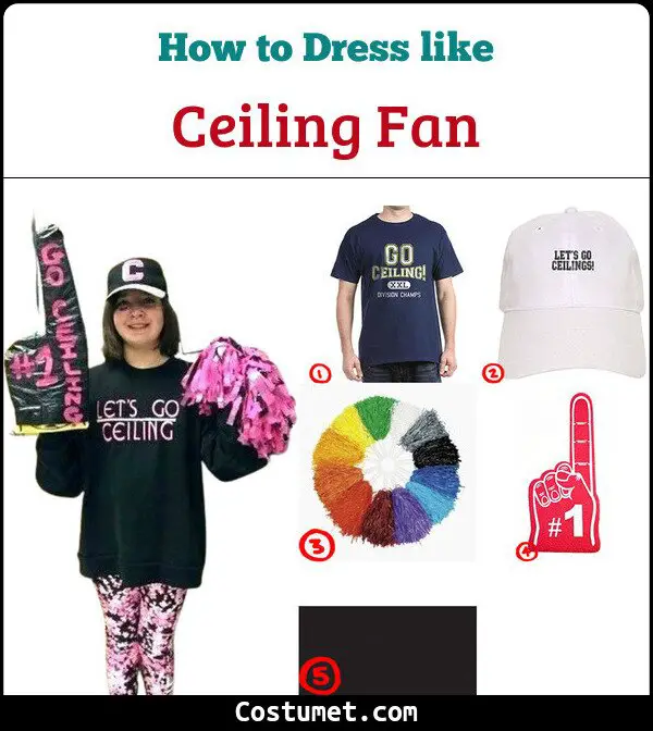 Ceiling Fan Costume for Cosplay & Halloween