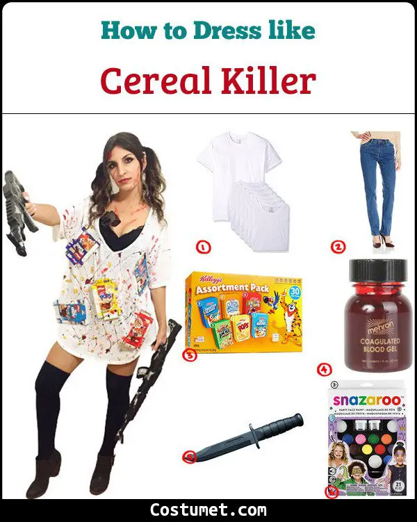 Cereal Killer Costume for Cosplay & Halloween