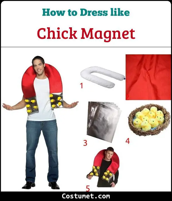 Chick Magnet Costume for Cosplay & Halloween