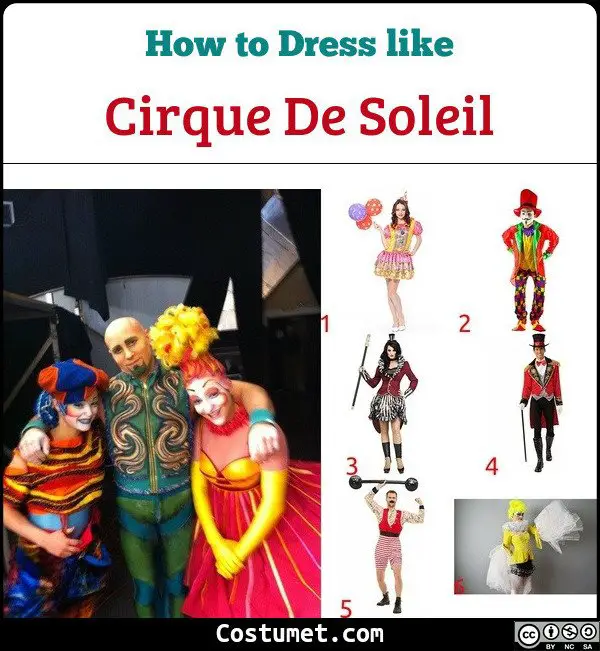 Cirque De Soleil Costume for Cosplay & Halloween