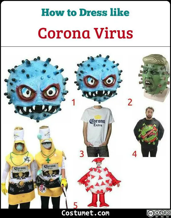 Corona Virus Costume for Cosplay & Halloween