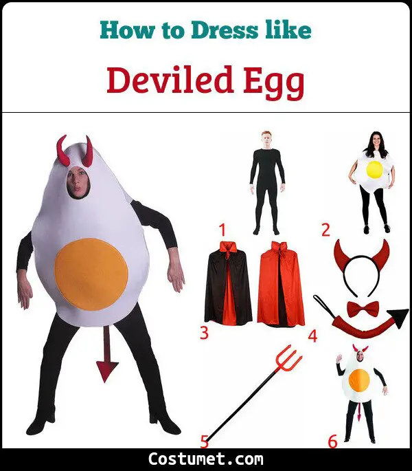 Deviled Egg Costume for Cosplay & Halloween