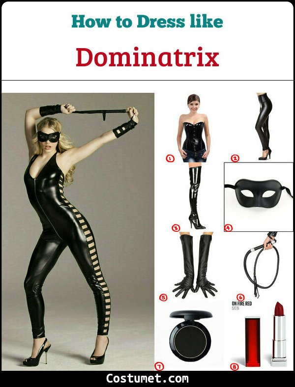 Dominatrix Costume for Cosplay & Halloween