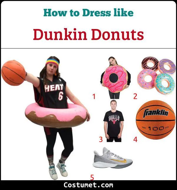 Dunkin Donuts Costume for Cosplay & Halloween