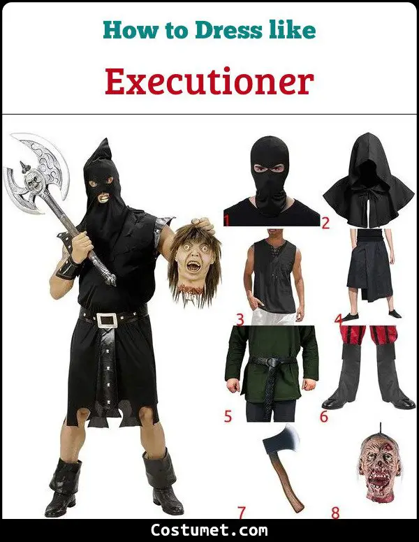 Executioner Costume for Cosplay & Halloween