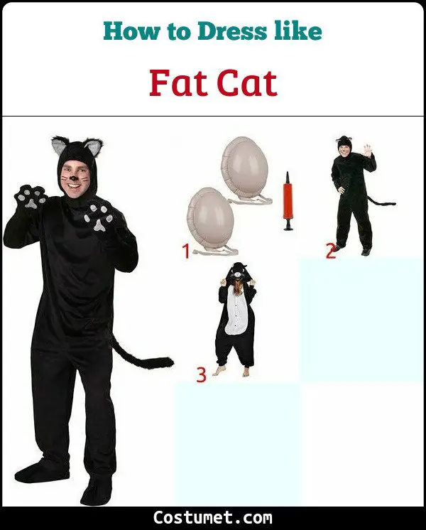 Fat Cat Costume for Cosplay & Halloween