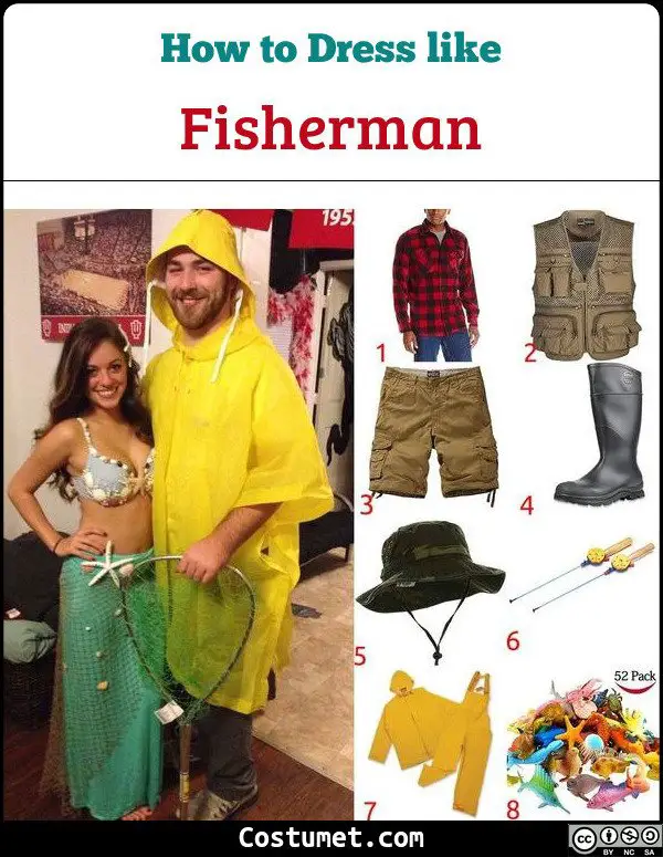 Fisherman Costume for Cosplay & Halloween