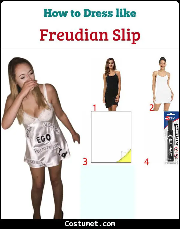 Freudian Slip Costume for Cosplay & Halloween