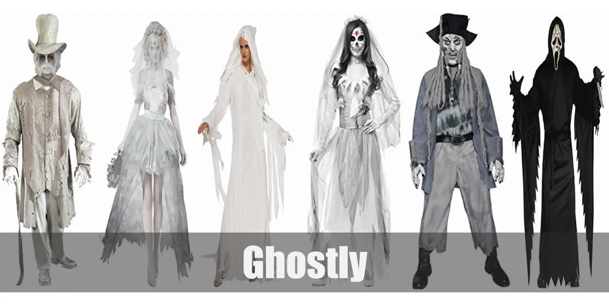 Ghostly Costume for Cosplay & Halloween